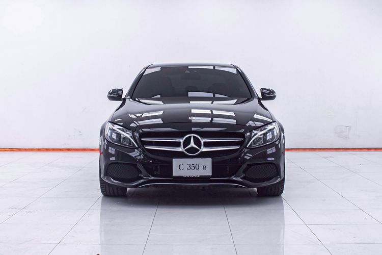 Mercedes-Benz C-Class 2018 C350 Sedan ปลั๊กอินไฮบริด (PHEV) ไม่ติดแก๊ส เกียร์อัตโนมัติ ดำ รูปที่ 4