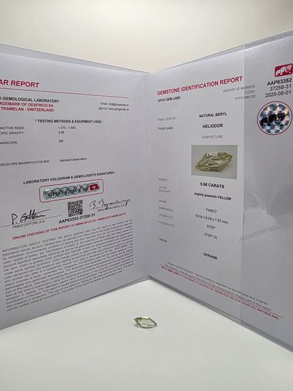 Heliodor from Ukraine  รูปที่ 5