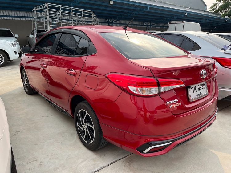 Toyota Yaris ATIV 2022 1.2 Sport Sedan เบนซิน ไม่ติดแก๊ส เกียร์อัตโนมัติ แดง รูปที่ 3