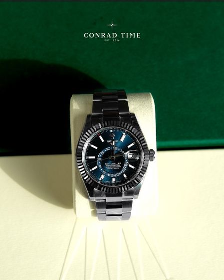 New Rolex Sky-Dweller 336934 White Gold Blue Dial Oyster Steel 2025 42mm. Fullset  รูปที่ 3