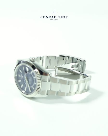 New Rolex Sky-Dweller 336934 White Gold Blue Dial Oyster Steel 2025 42mm. Fullset  รูปที่ 14