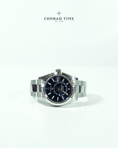 New Rolex Sky-Dweller 336934 White Gold Blue Dial Oyster Steel 2025 42mm. Fullset  รูปที่ 4