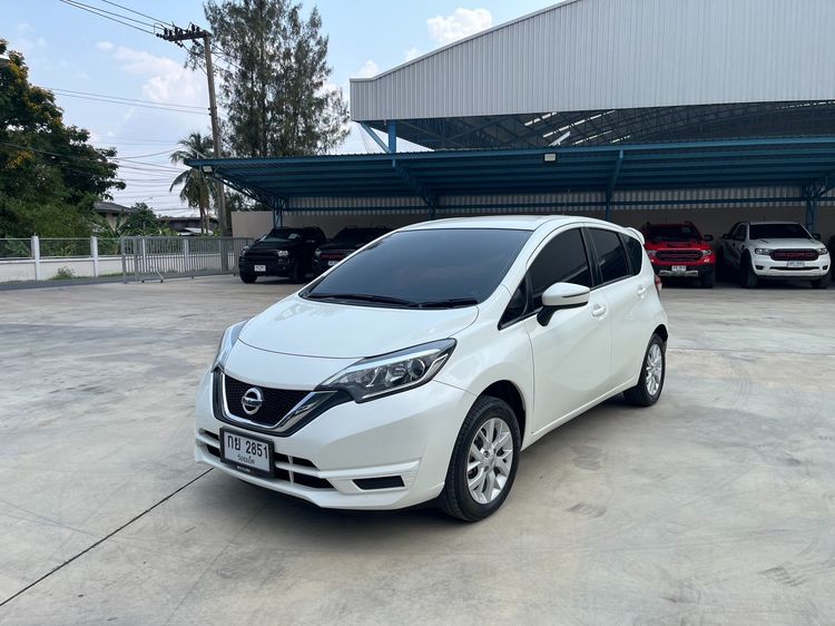 Nissan Note 2019 1.2 V Sedan เบนซิน ไม่ติดแก๊ส เกียร์อัตโนมัติ ขาว