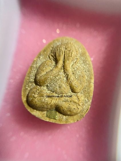 พระปิดตายันต์ดวงเล็ก เนื้อผงเกสร วัดบวรนิเวศ ปี 23 