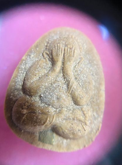 พระปิดตายันต์ดวงเล็ก เนื้อผงเกสร วัดบวรนิเวศ ปี 23  รูปที่ 2