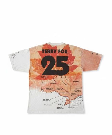 เสื้อ Terry Fox Run 25th Anniversary รูปที่ 2