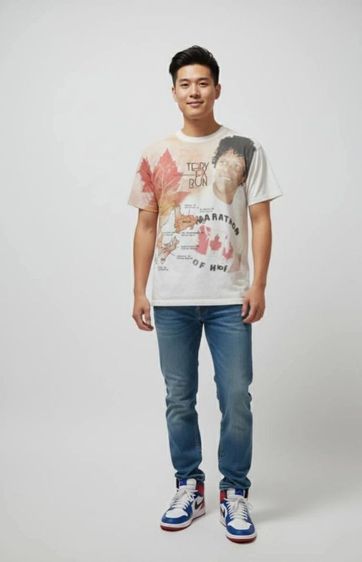 เสื้อ Terry Fox Run 25th Anniversary รูปที่ 3