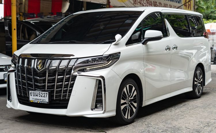 Toyota Alphard 2020 2.5 S C-Package Van เบนซิน ไม่ติดแก๊ส เกียร์อัตโนมัติ ขาว รูปที่ 2
