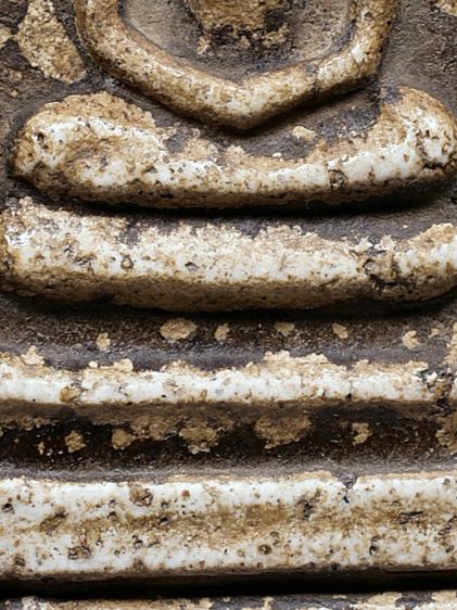 สวยมาก พระสมเด็จวัดระฆัง พิมพ์ใใหญ่ เกศทะลุซุ้ม กรอบกระจก ลงรักน้ำเกลี้ยง รูปที่ 3