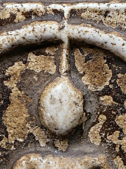 สวยมาก พระสมเด็จวัดระฆัง พิมพ์ใใหญ่ เกศทะลุซุ้ม กรอบกระจก ลงรักน้ำเกลี้ยง รูปที่ 9