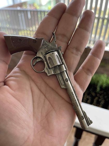 ปืนแก๊ป SMITH  WESSON JAPAN วัสดุโลหะ สมบูรณ์  รูปที่ 2