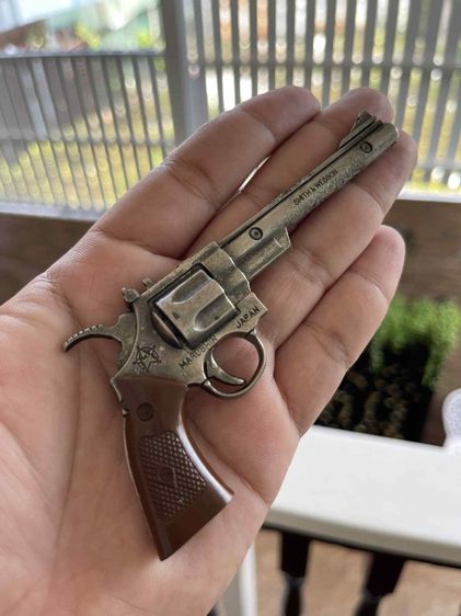 ปืนแก๊ป SMITH  WESSON JAPAN วัสดุโลหะ สมบูรณ์ 