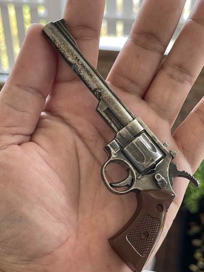 ปืนแก๊ป SMITH  WESSON JAPAN วัสดุโลหะ สมบูรณ์  รูปที่ 5
