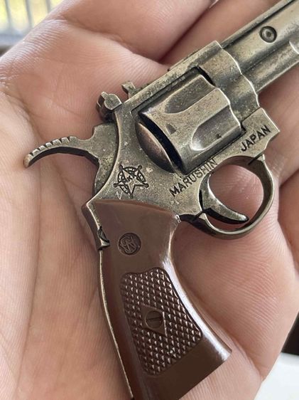 ปืนแก๊ป SMITH  WESSON JAPAN วัสดุโลหะ สมบูรณ์  รูปที่ 4