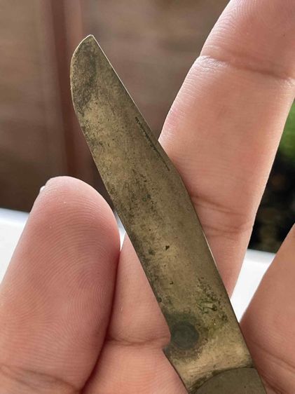 มีดพับทองเหลือง งานเก่า รูปที่ 6