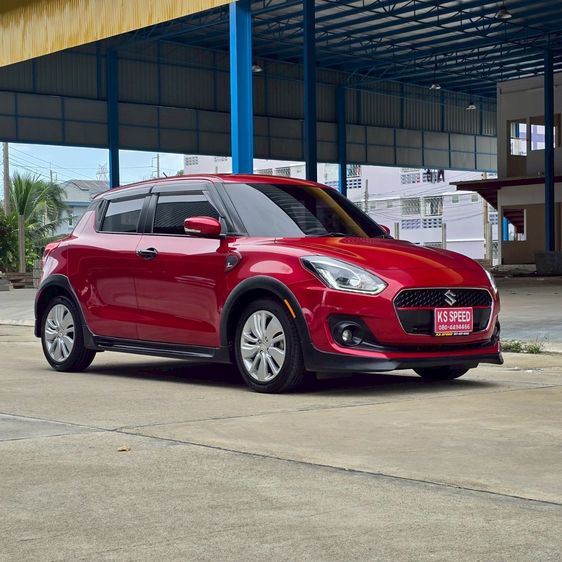 Suzuki Swift 2019 1.2 GL Plus Sedan เบนซิน ไม่ติดแก๊ส เกียร์อัตโนมัติ แดง รูปที่ 2