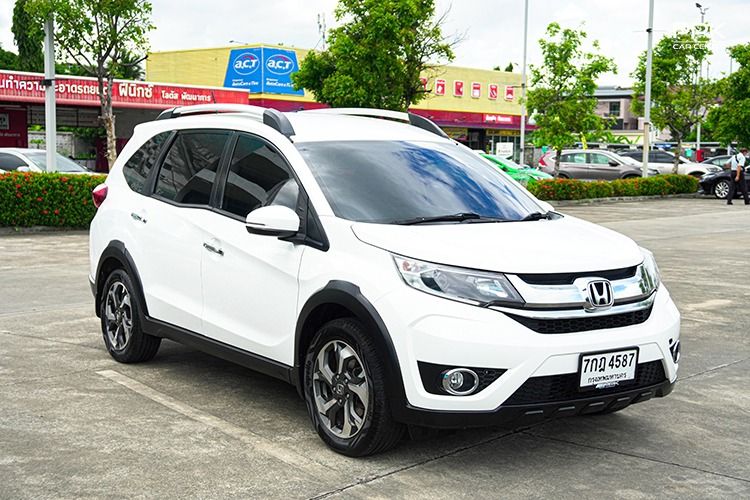Honda BR-V 2018 1.5 V Utility-car เบนซิน ไม่ติดแก๊ส เกียร์อัตโนมัติ ขาว รูปที่ 3
