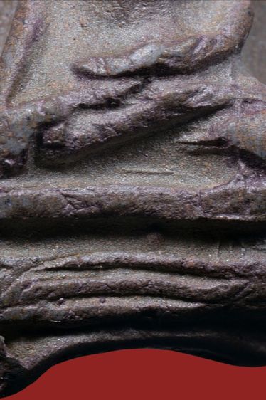 พระรอด ลำพูน พิมพ์ใหญ่ เนื้อออกสีขาว รูปที่ 13