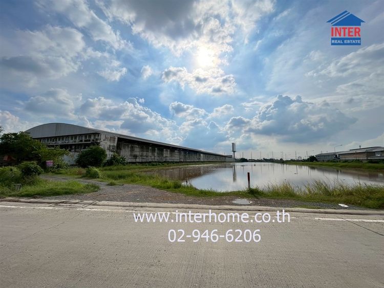 ที่ดินเปล่า 5 ไร่ ที่ดินถนนลำลูกกา ติดถนนเลียบด่วนลำลูกกาคลอง5 ใกล้โรงงาน MOGEN ถนนลำลูกกา ถนนรังสิต-นครนายก ลำลูกกา ปทุมธานี