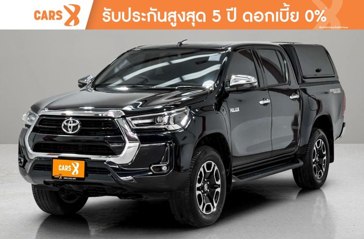 รถ Toyota Hilux Revo Double Cab 2.4 Mid Prerunner สี ดำ