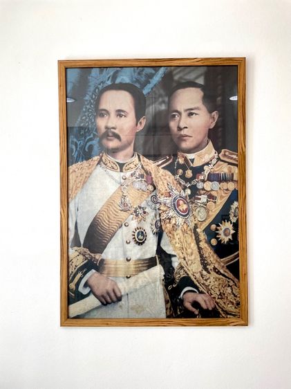 ภาพเสด็จพ่อรัชกาลที่ 5 และกรมหลวงชุมพร ขนาดใหญ่