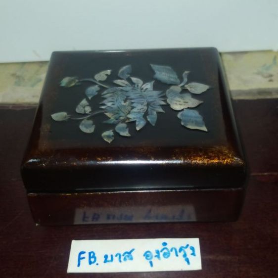 กล่องไม้ลงรักประดับมุก รูปที่ 4