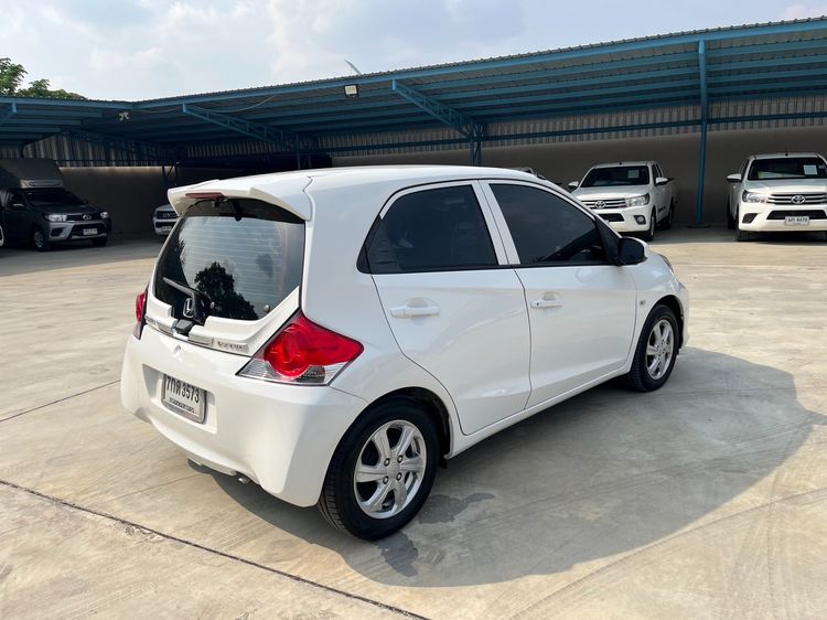 Honda Brio 2018 1.2 V Sedan เบนซิน ไม่ติดแก๊ส เกียร์อัตโนมัติ ขาว รูปที่ 3