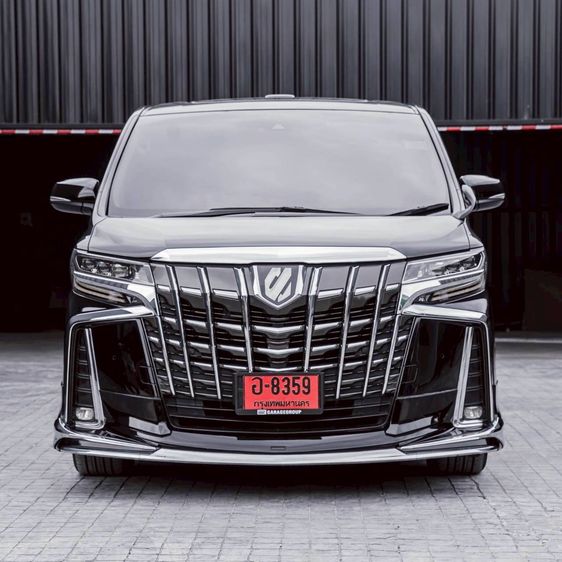 Toyota Alphard 2019 2.5 S C-Package Utility-car เบนซิน ไม่ติดแก๊ส เกียร์อัตโนมัติ ดำ รูปที่ 2
