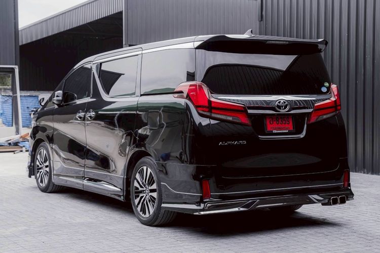Toyota Alphard 2019 2.5 S C-Package Utility-car เบนซิน ไม่ติดแก๊ส เกียร์อัตโนมัติ ดำ รูปที่ 4