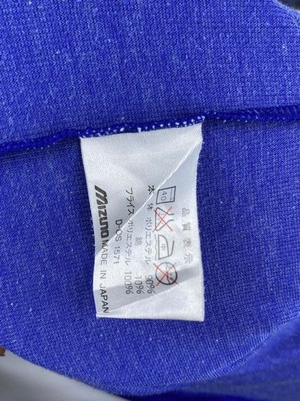เสื้อยืด MIZUNO made in JAPAN 🇯🇵 แท้ 💯 size วัดจริงขนาด อก 21 ยาว 27.5 นิ้ว สภาพดีมาก ดีเทลสวย เนื้อผ้านิ่มมาก หายากน่าสะสมครับ รูปที่ 5