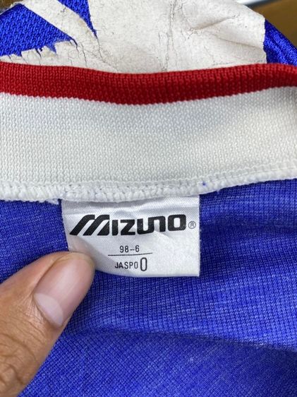 เสื้อยืด MIZUNO made in JAPAN 🇯🇵 แท้ 💯 size วัดจริงขนาด อก 21 ยาว 27.5 นิ้ว สภาพดีมาก ดีเทลสวย เนื้อผ้านิ่มมาก หายากน่าสะสมครับ รูปที่ 3