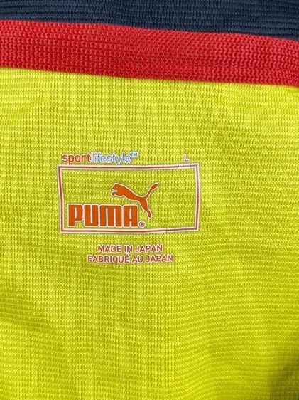 เสื้อกีฬา PUMA made in JAPAN 🇯🇵 แท้ 💯 size L วัดจริงขนาด อก 21 ยาว 27.5 นิ้ว สภาพใหม่มาก ดีเทลสวย เนื้อผ้านิ่มมาก หายากน่าสะสมครับ รูปที่ 4