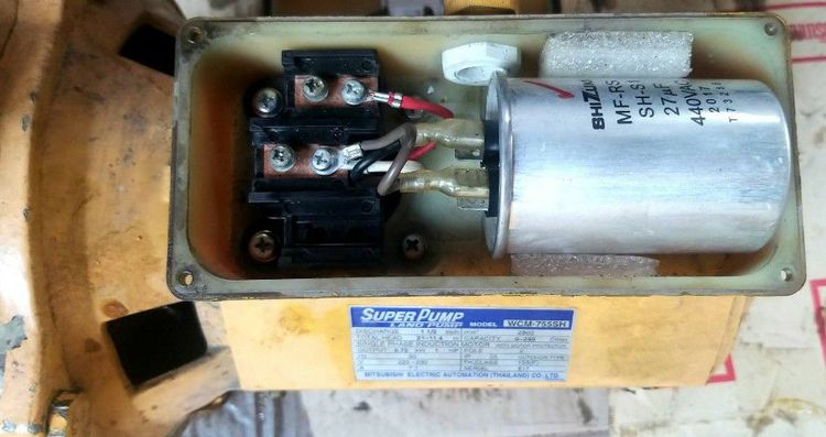 ปั๊มน้ำมิซูแท้1hp.220v   ท่อ 1นิ้วครึ่ง เดิมๆ รูปที่ 4