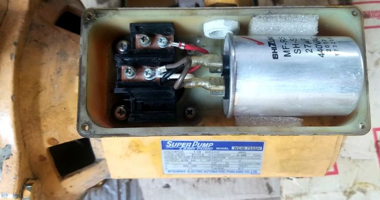 ปั๊มน้ำมิซูแท้1hp.220v   ท่อ 1นิ้วครึ่ง เดิมๆ รูปที่ 5