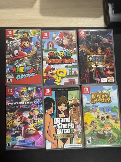 ขายแผ่นเกม Switch มือสอง สภาพดีมาก