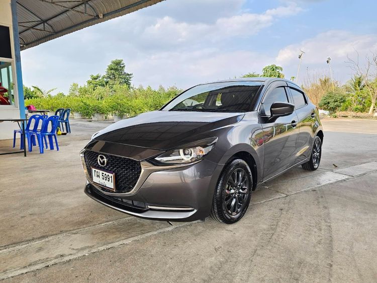 Mazda Mazda 2 2020 1.3 Skyactiv-G S Sports Sedan เบนซิน ไม่ติดแก๊ส เกียร์อัตโนมัติ เทา