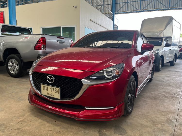 รถ Mazda Mazda 2 1.3 Skyactiv-G S Leather Sedan สี แดง