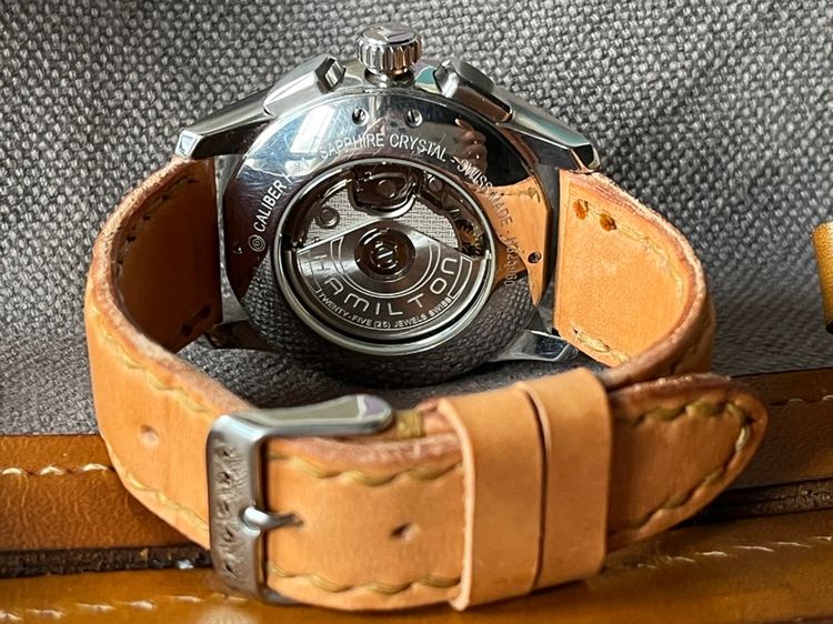 Hamilton Jazzmaster Chronograph Automatic สาย 2เส้น 2สไตล์ รูปที่ 17