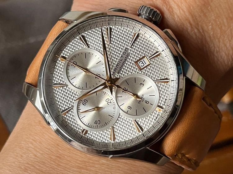 Hamilton Jazzmaster Chronograph Automatic สาย 2เส้น 2สไตล์ รูปที่ 10
