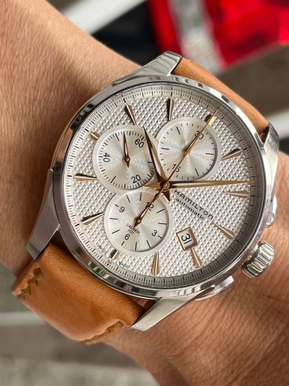 Hamilton Jazzmaster Chronograph Automatic สาย 2เส้น 2สไตล์ รูปที่ 18