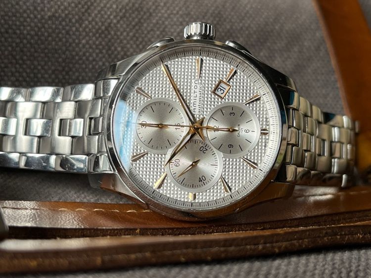 Hamilton Jazzmaster Chronograph Automatic สาย 2เส้น 2สไตล์ รูปที่ 7