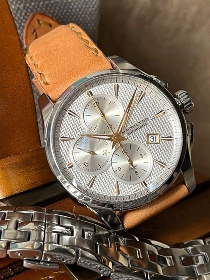 Hamilton Jazzmaster Chronograph Automatic สาย 2เส้น 2สไตล์ รูปที่ 5