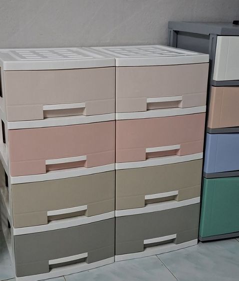 ขาย ตู้ลิ้นชัก HANA  4 ชั้น ขนาด 45×40×84 ซม. จาก HomePro ซื้อเมื่อช่วงเดือนพฤษภาคม