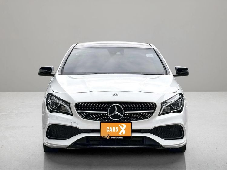 Mercedes-Benz CLA-Class 2018 CLA250 AMG Sedan เบนซิน ไม่ติดแก๊ส เกียร์อัตโนมัติ ขาว รูปที่ 3