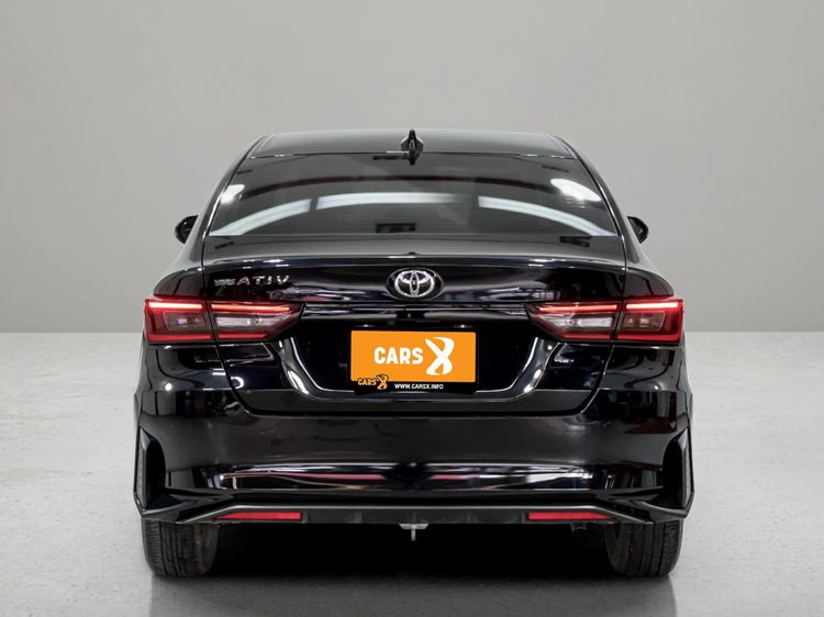 Toyota Yaris ATIV 2023 1.2 Smart Sedan เบนซิน ไม่ติดแก๊ส เกียร์อัตโนมัติ ดำ รูปที่ 4