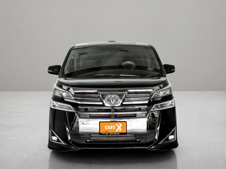 Toyota Vellfire 2019 2.5 Sedan เบนซิน ไม่ติดแก๊ส เกียร์อัตโนมัติ ดำ รูปที่ 3