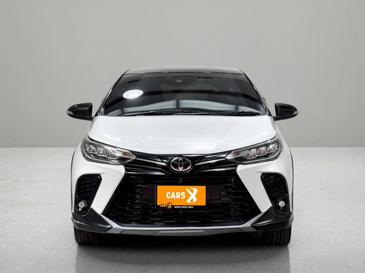 Toyota Yaris 2022 1.2 Sport Premium X Sedan เบนซิน ไม่ติดแก๊ส เกียร์อัตโนมัติ ขาว รูปที่ 3