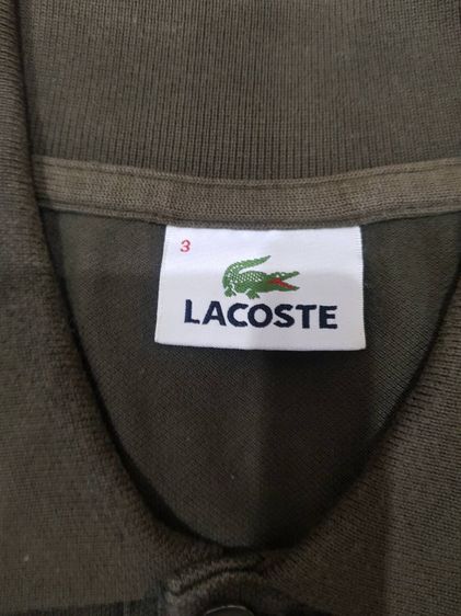 เสื้อโปโล Lacoste ของแท้ สภาพใช้น้อย รูปที่ 6