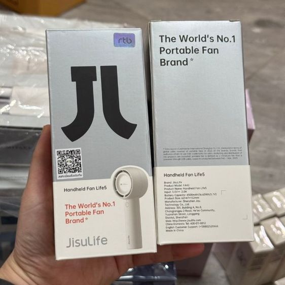 พัดลม มือถือ JisuLife Handheld Fan Life 5 x IPSA  4500mAh  ของแท้ รูปที่ 15