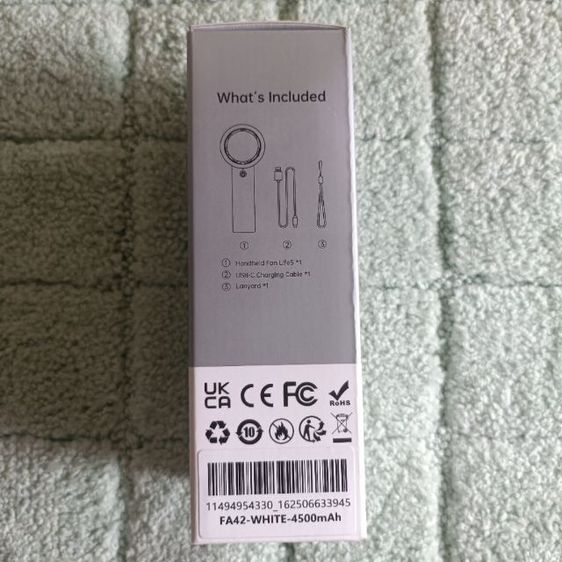 พัดลม มือถือ JisuLife Handheld Fan Life 5 x IPSA  4500mAh  ของแท้ รูปที่ 16